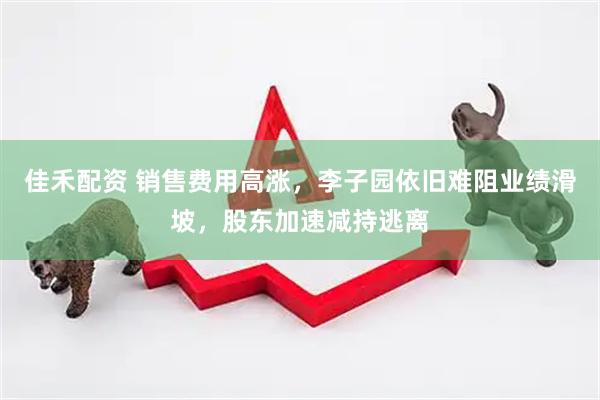 佳禾配资 销售费用高涨，李子园依旧难阻业绩滑坡，股东加速减持逃离